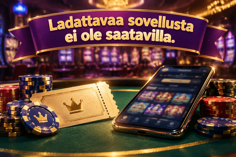 Ladattavaa sovellusta ei ole saatavilla